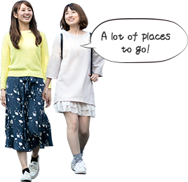 A lot of places to go!